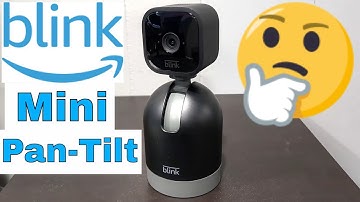 The New Blink Mini Pan and Tilt Rotating Smart Security Camera