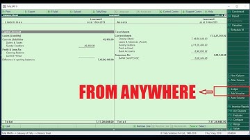 TALLY TDL 2019 | Add Vouchers and Ledgers from any screen