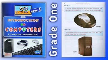 The Mouse, The CPU | P2 | STD 1 | Introduction to Computers | Kids School | NavNeet