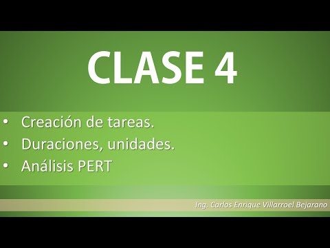 CLASE 4/13 curso MS PROJECT
