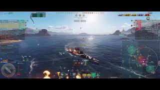 Smolensk - classic light cruiser doing 310k