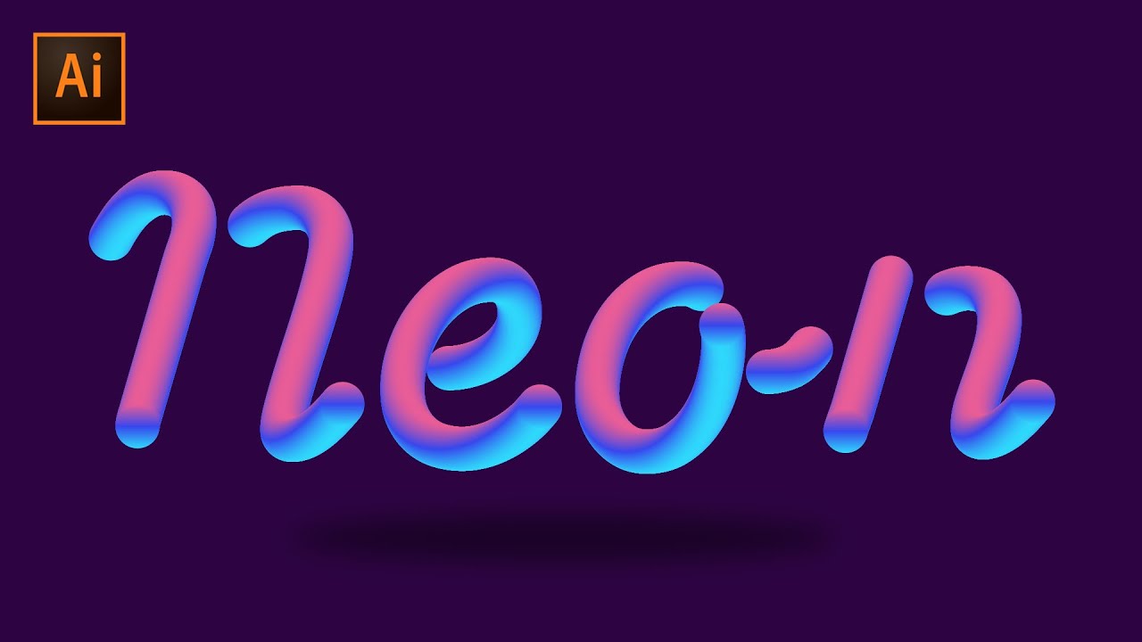 Create Text Effects 3D Neon and Font Animation Generator