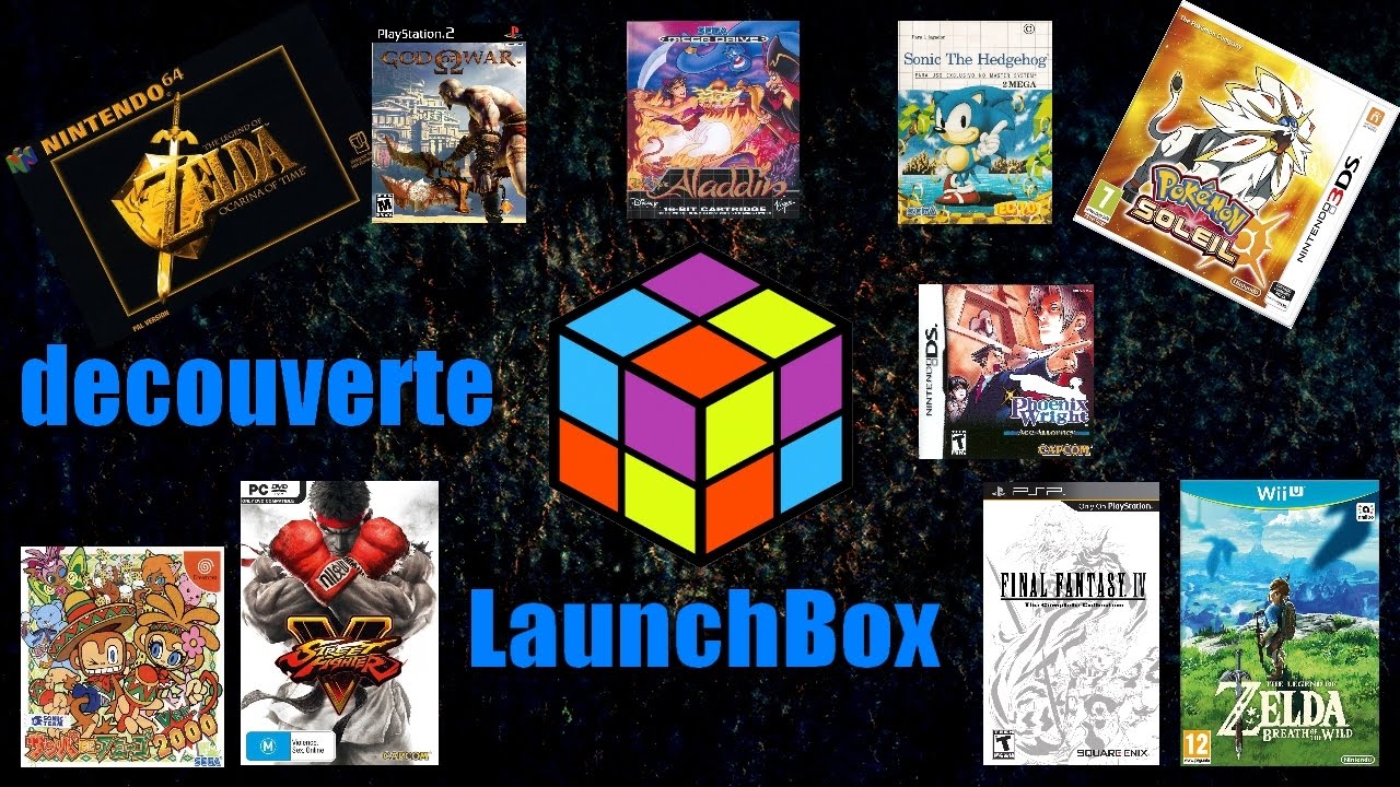 Launch Box Library PRESENTATION DE LAUNCHBOX - BIBLIOTHEQUE DE JEUX - YouTube