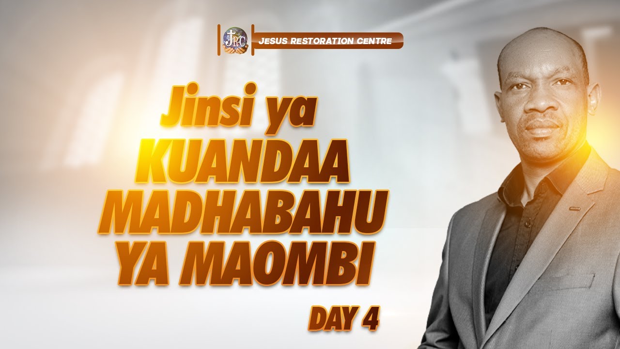 JINSI YA KUANDAA MADHABAHU YA MAOMBI || DAY 4|| PASTOR GEORGE MUKABWA || 11/01/2024