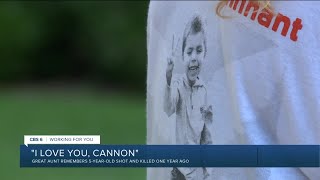 Remembering Cannon Hinnant: Great aunt honors 5-year-old shot dead