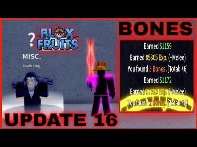 how to get bones in blox fruit new update in first sea｜TikTok Search