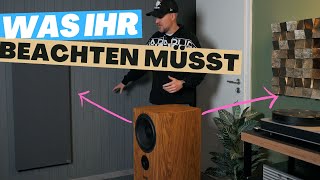 Lautsprecher richtig aufstellen / Die Grundlagen für euer HiFi Setup Lautsprecher richtig aufstellen / Die Grundlagen für euer HiFi Setup