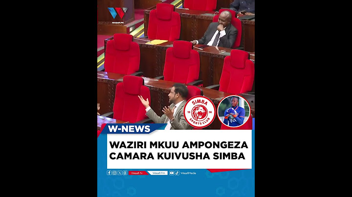 WAZIRI MKUU KASSIM MAJALIWA AMPONGEZA CAMARA KUIVUSHA SIMBA.
