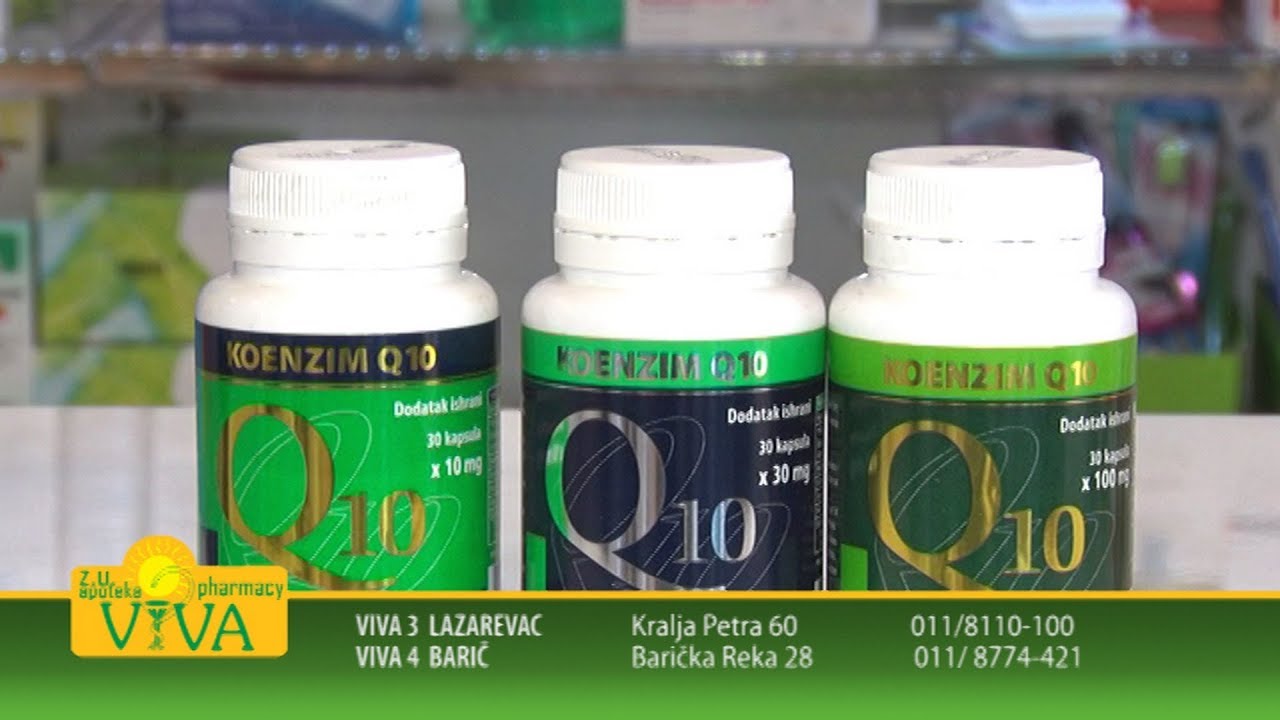 Apoteka Viva: Koenzim Q10