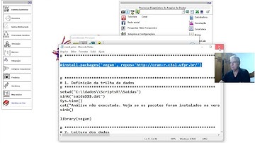 Instalação de pacotes do R