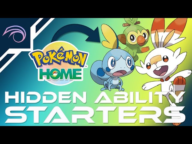 Pokémon HOME - Obtenha os Iniciais de Galar com Hidden Ability