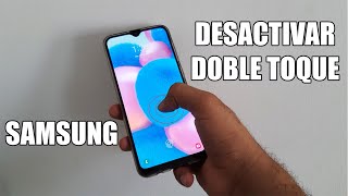 Desactivar doble toque de pantalla en telefono SAMSUNG A30s Resimi