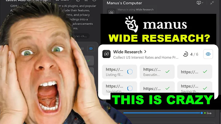 Using Manus Ai Wide Research To Build My Business!