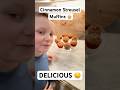 DELICIOUS Cinnamon Streusel Muffins 🧁✨ #baking #muffins #food #shorts