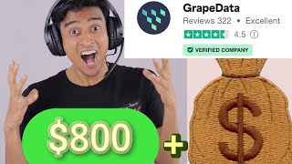 Legit App Pays $50+ Per Completed Task | GrapeData Review screenshot 3