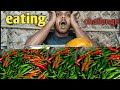 Spicy chilli  challenge indian mukbank asmr hottest chilli food eating show latest in tamil