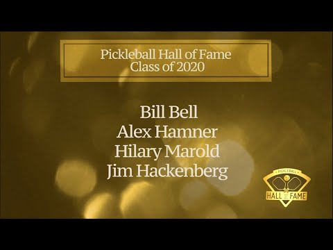 2020 Pickleball Hall of Fame Inductee Zoom Ceremony
