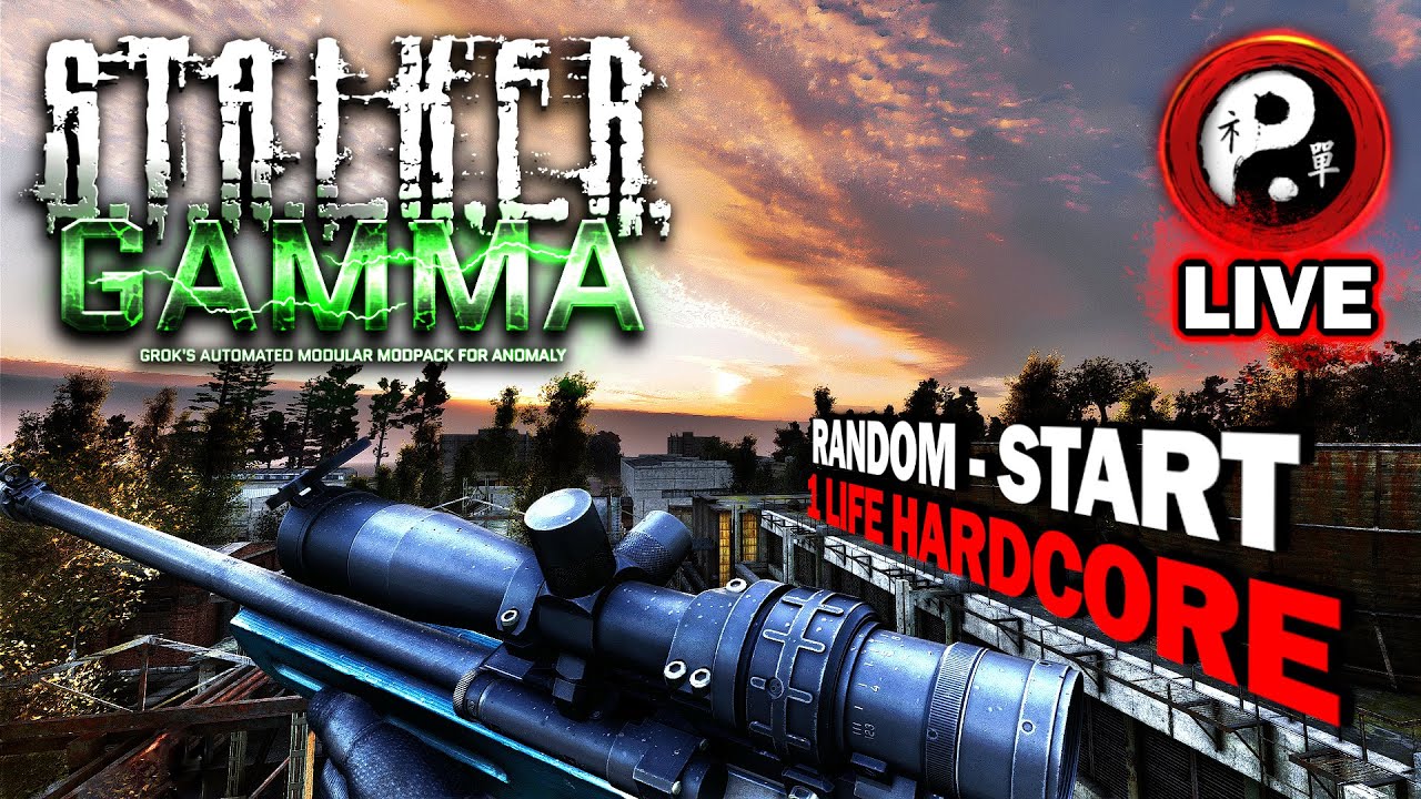 🔴 LIVE — STALKER GAMMA ☢️ 1 LIFE Random Start = DUTY ☢️ On the search ...