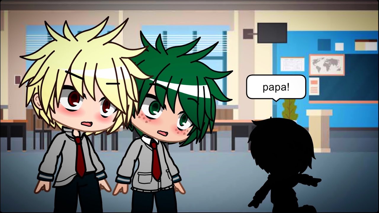 If BakuDeku meets their future kid... (BkDk) | BakuDeku | BNHA | MHA | Gacha Club Skit