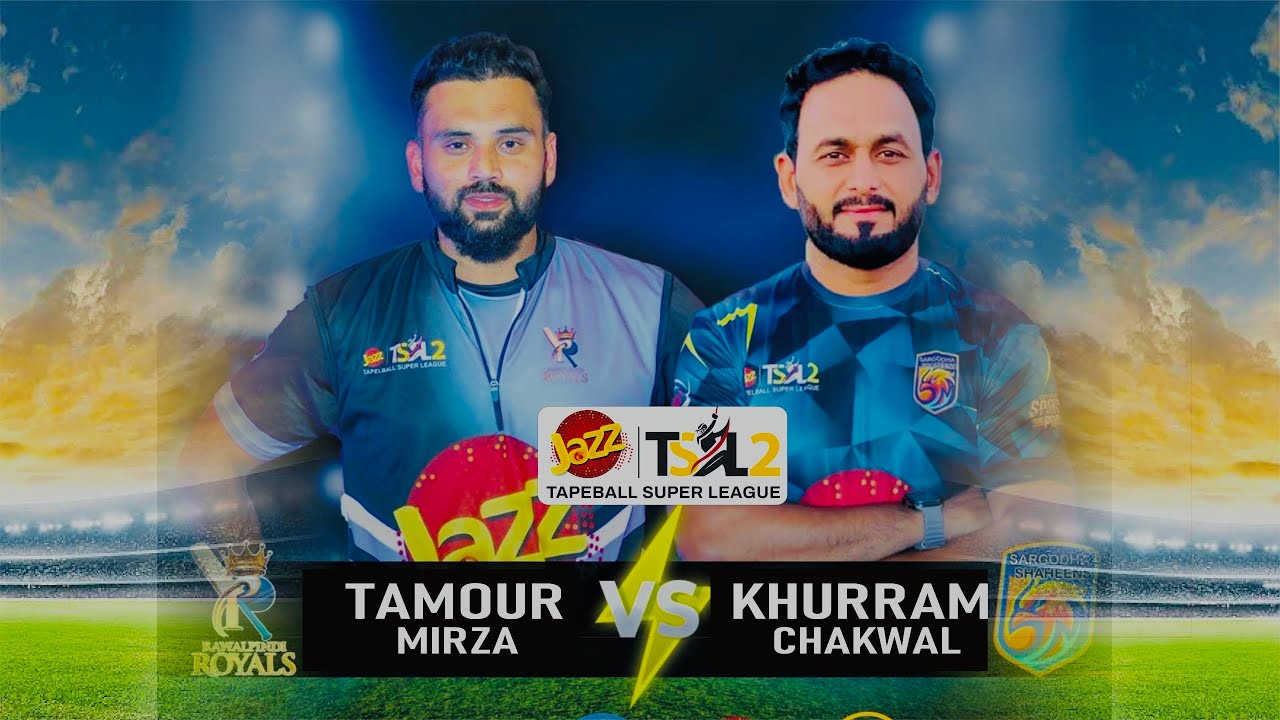 BIG FIGHT || TAMOUR MIRZA VS KHURRAM CHAKWAL JAZZ TSL MATCH HIGHLIGHTS ...