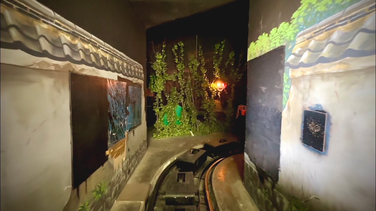 大幽霊屋敷 on-ride POV (乗車映像) / 北海道グリーンランド - YouTube