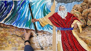 Ep. 244 PARTING THE MOSES PARTING THE SEA MOSAIC!