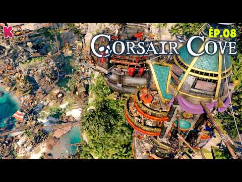 Leveling up to 5 camps and unlocking a region! - Corsair Cove 1.0 full playthrough - ep.08