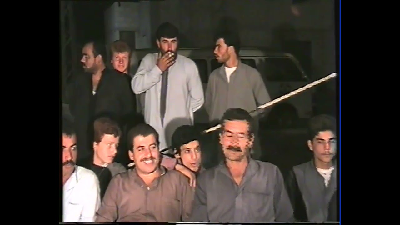 الفنان الراحل علي محيميد ومحمد الفطراوي حفلة عزو محمد الرزوق حماه صوران عام 1997