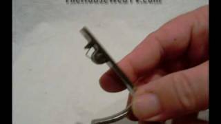 Hamilton Sinkler 4 In. Solid Brass Door Edge Pulls - Brushed Nickel