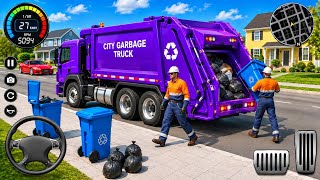 🔥Garbage Truck Simulator 3D 🚛 Realistic Trash Collection & City Cleaning Gameplay | Android Part2 screenshot 1