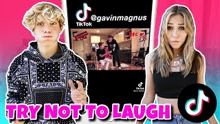Try Not To LAUGH TIKTOK REACTION Challenge ft Walker Bryant | Alex Bryant