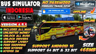 NEW UPDATE !! Bus Simulator Indonesia Mod Apk V4.5.1 Terbaru 2026 - Unlimited Money & Free Shopping screenshot 4