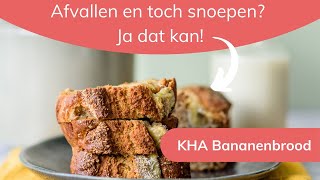 LUCHTIG BANANENBROOD MET HAVERMOUT | Koolhydraatarm recept screenshot 1