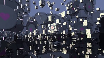 Maya Dynamics - nParticles Instancer - Falling Companion Cubes