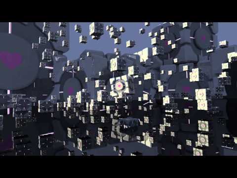 Maya Dynamics - nParticles Instancer - Falling Companion Cubes