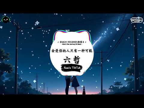 会受伤的人只有一种可能 (抖音DJ版) - 六哲『一個人 孤單到天黑，你的美 怎麼追才可以挽回。』♪ || 抖音最火歌曲音 | 抖音 TikTok ♪