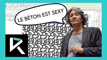 Rudy Ricciotti Facade in Revit WITHOUT Adaptive components or Dynamo