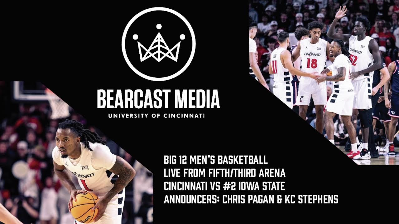 Cincinnati vs #2 Iowa State | Big 12 Men's Basketball | AUDIO ONLY