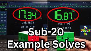 Sub-20 Walkthrough Solves (with 2-Look OLL)