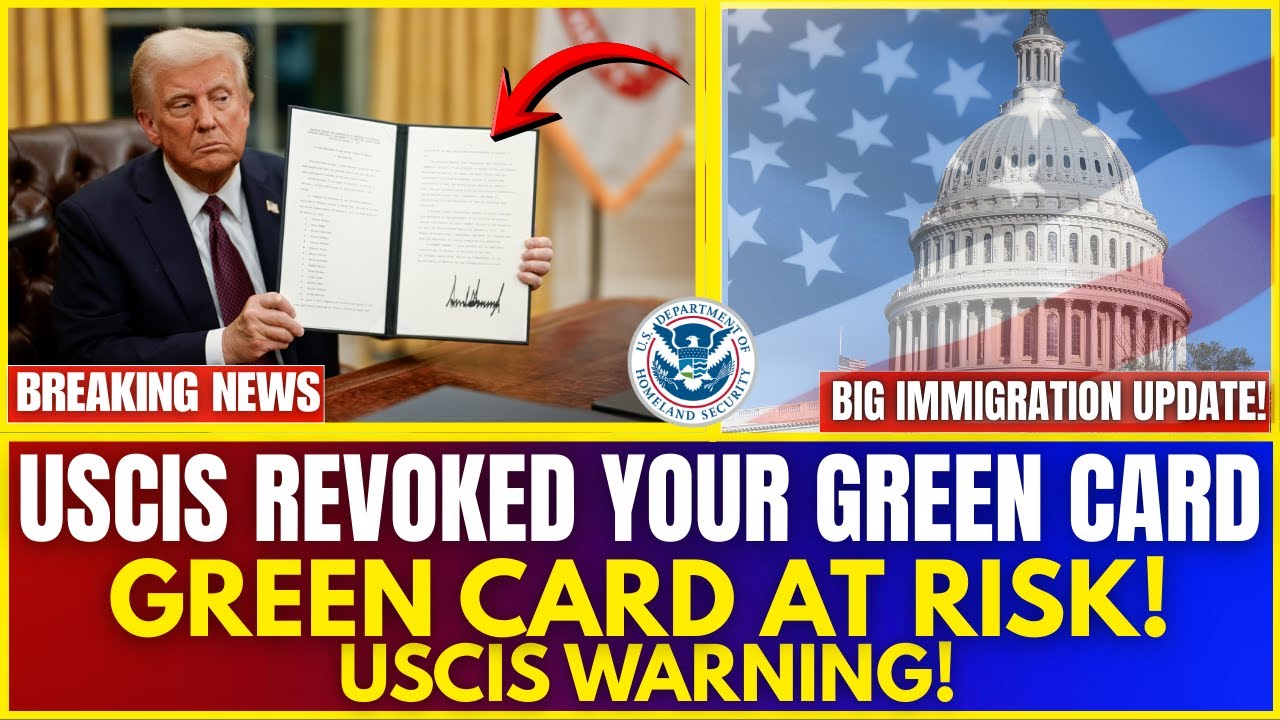 Внимание: Служба гражданства и иммиграции США (USCIS) может отозвать вашу грин-карту — основные п...