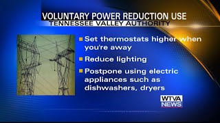 TVA asks consumers to reduce power consumption amid sweltering heat