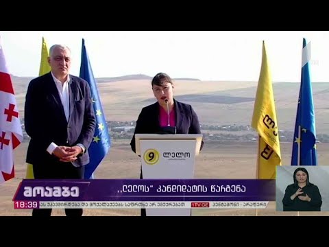 პარტია „ლელოს“ კანდიდატების წარდგენა საგარეჯოში