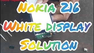 Nokia 216 white display solution/jumper,Model Rm1187