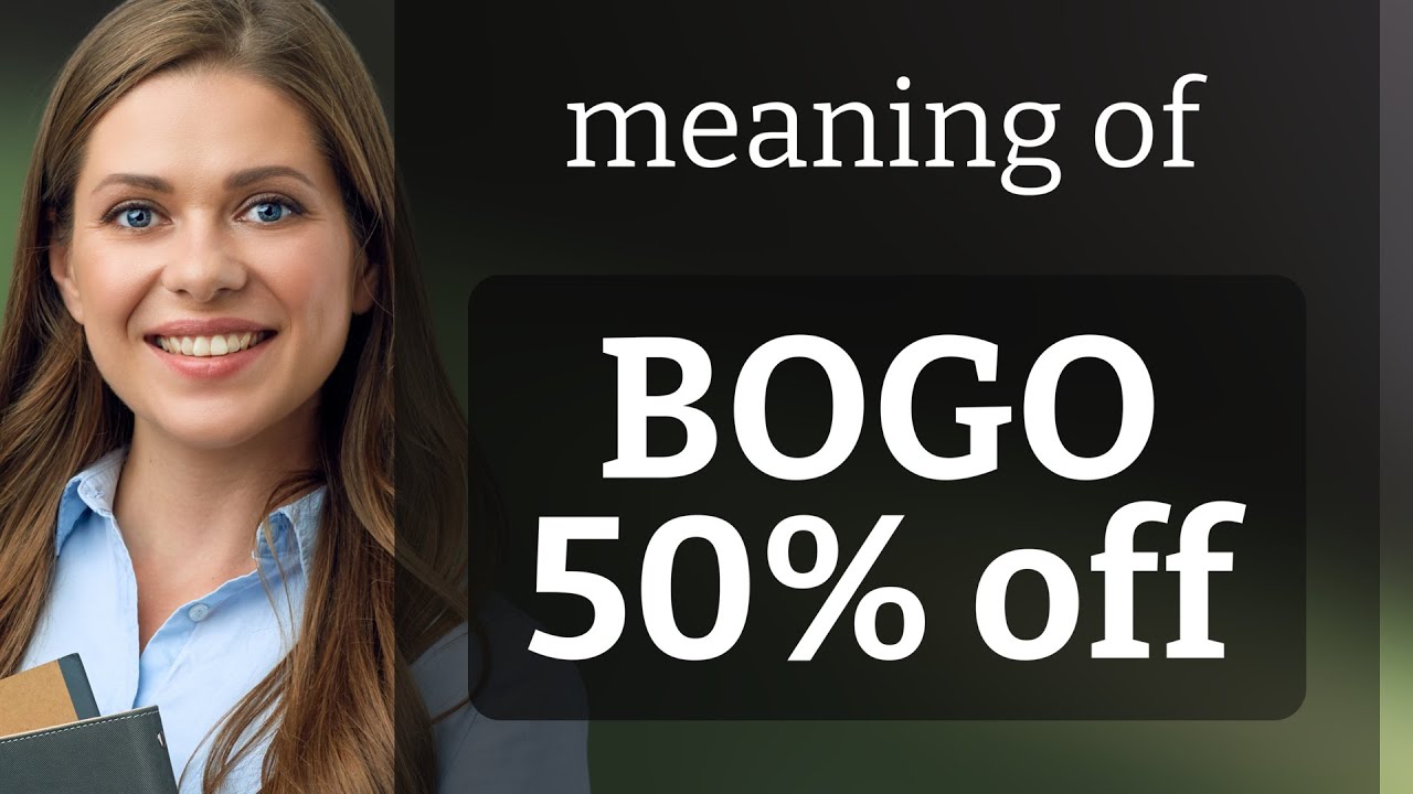 Understanding "BOGO 50 Off" Deals A Guide for English Learners YouTube