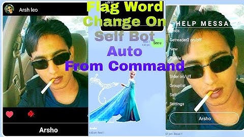 How to change Flag Word on Self bot line 2021 | Line selfbot full random color with Kicker bot line