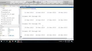Let's play around with Time Series Analysis Using Matlab (Trial & Error) 1