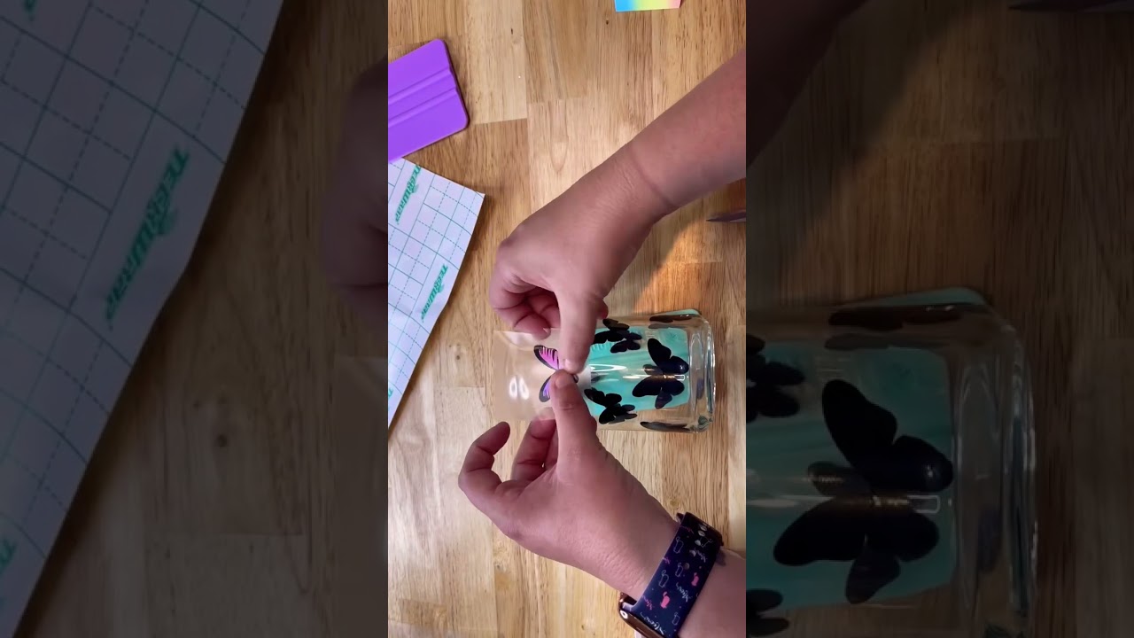 I love using this gorgeous patterned vinyl from teckwrap. Save 10% with code CORINNE10