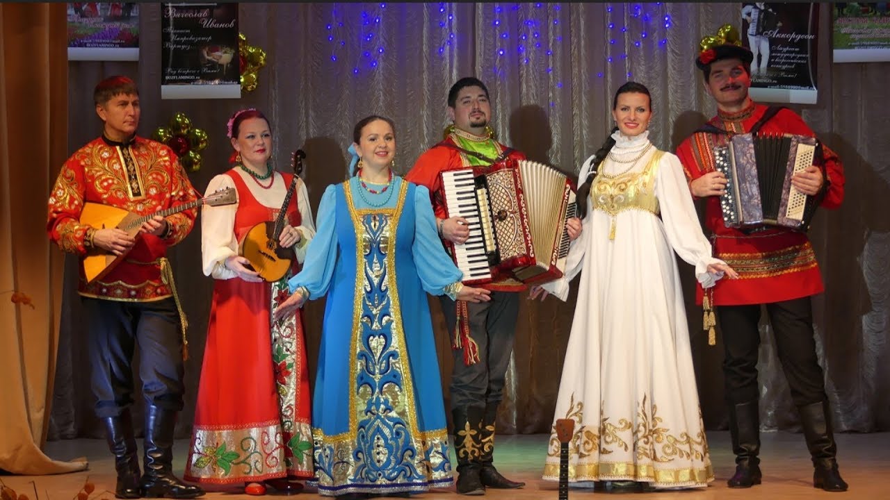 ансамбль 'Вишневый цвет' и Светлана Томилина - YouTube
