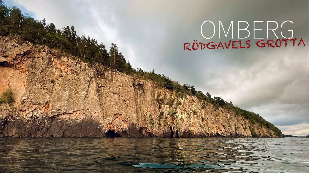 KAYAKING TO RÖDGAVELS GROTTA // OMBERG