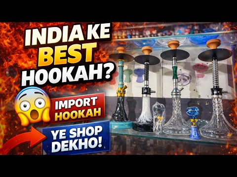 Inside an Imported Hookah Shop 😳 | Amazing Hookah Collection 